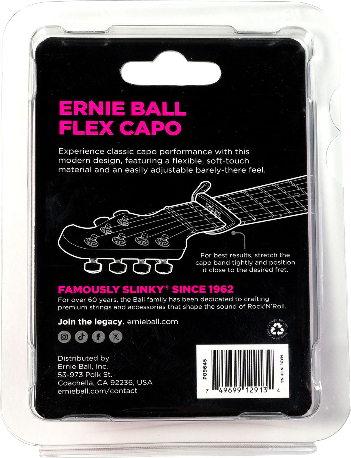 Capotasto Flex Nero