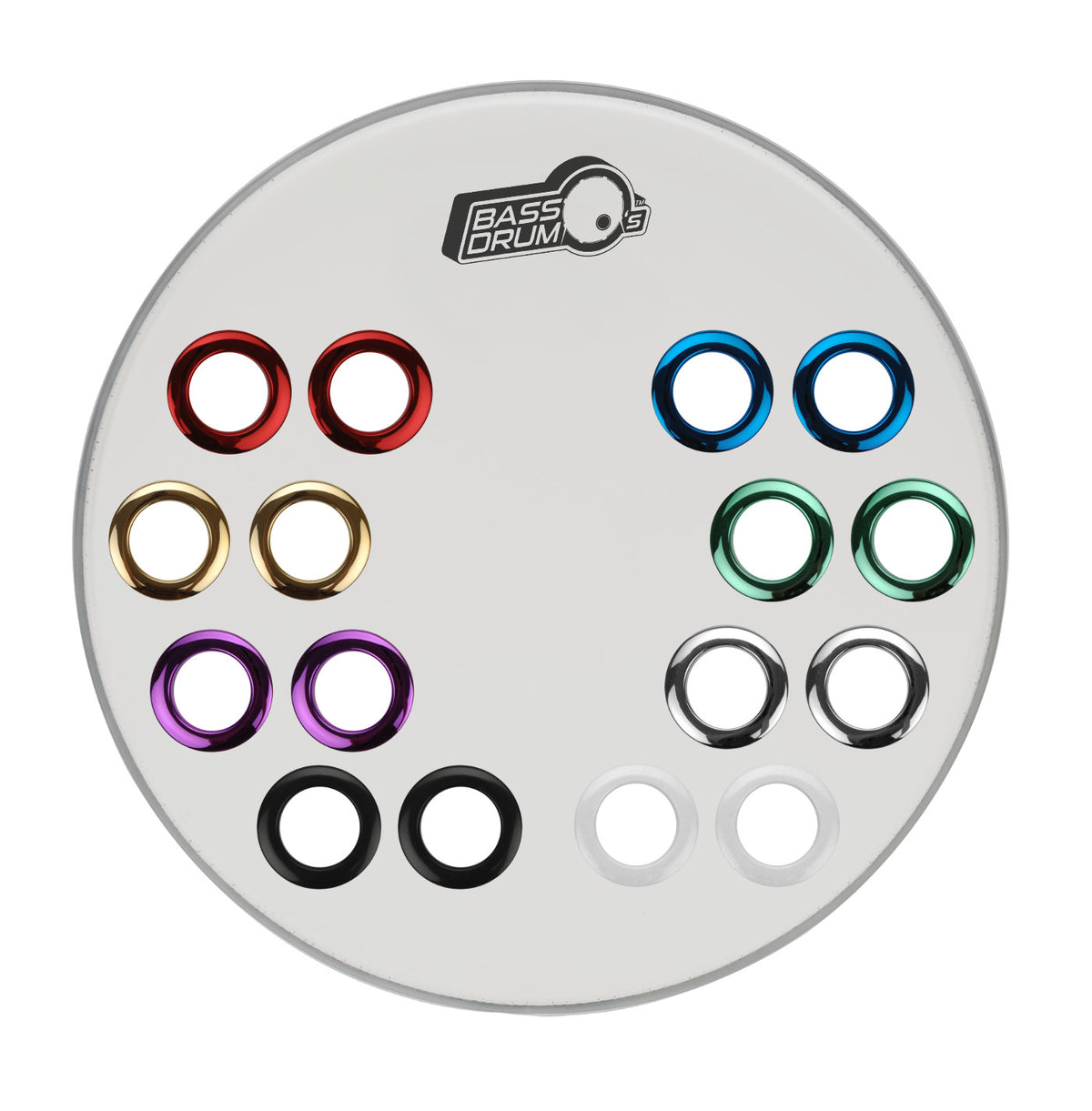 HCB2 - 2 BLUE (X2) HOLE REINFORCEMENT SYSTEM