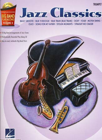 Big Band Play Along Vol.4 Jazz Classics + CD - Trompette