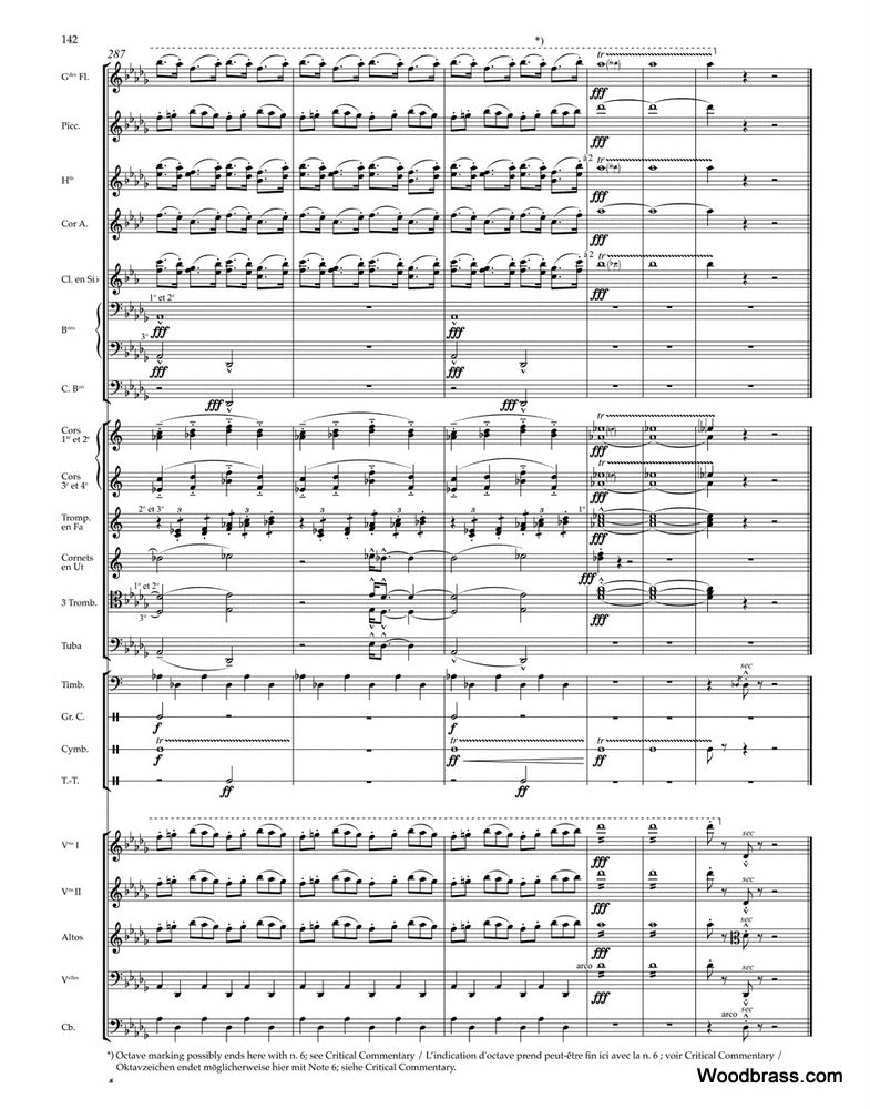 Debussy Claude - La Mer - Score