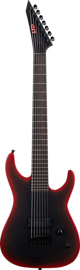 M-7 Baritono HT Nero Metallizzato Red Burst Satinato