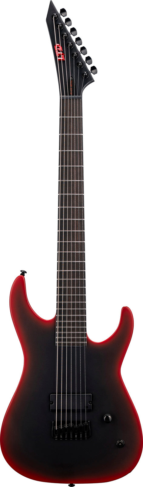M-7 Baritono HT Nero Metallizzato Red Burst Satinato