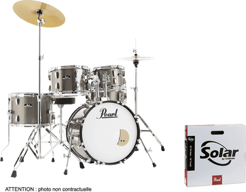 ROADSHOW JAZZ 18 BRONZE METALLIC + SOLAR CYMBALS