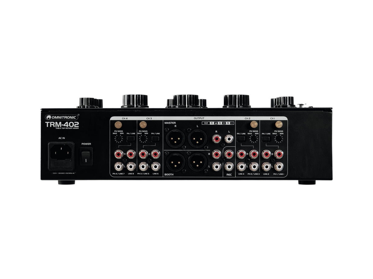 TRM-402MK3 - MIXER ROTATIVO A 4 CANALI