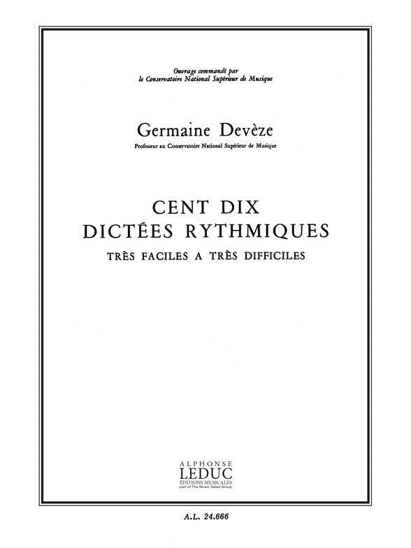DEVEZE - 110 DETTATI RITMICI