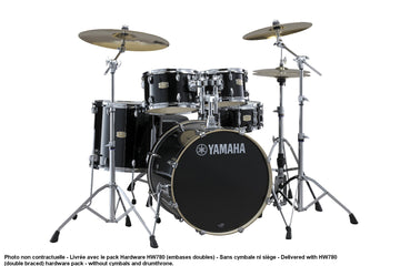 STAGE CUSTOM BIRCH - STANDARD - RAVEN BLACK + PACK HARDWARE HW780