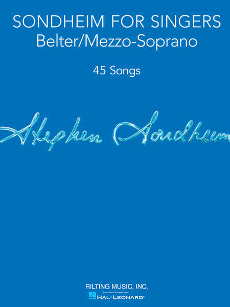 Rilting Music - Sondheim for Singers