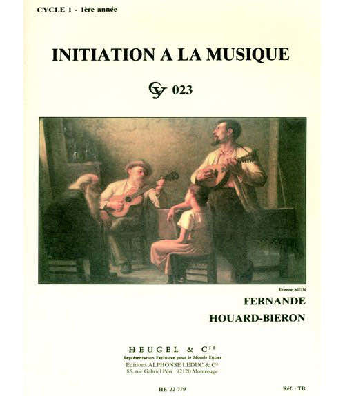 FERNANDE HOUARD-BIERON - Introduzione alla musica