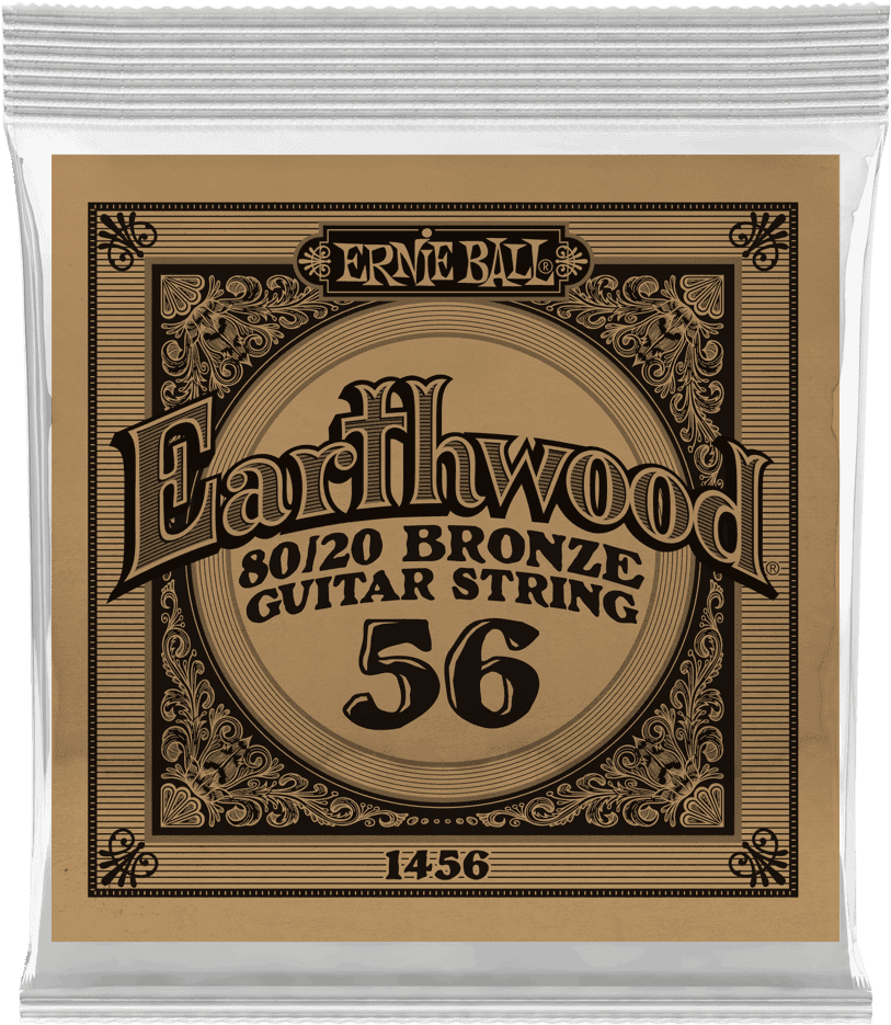 .056 EARTHWOOD 80/20 BRONZE ACOUSTIC GUITAR STRINGS