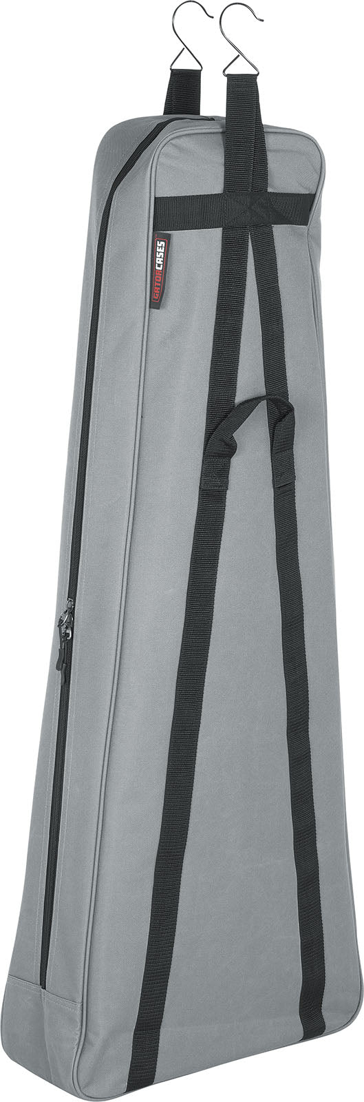 Hanging acoustic guitar gigbag