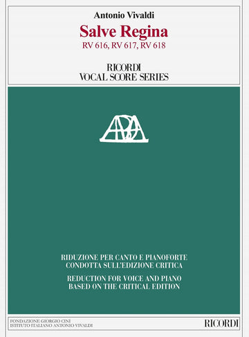 Salve Regina RV 616 RV 617 RV 618