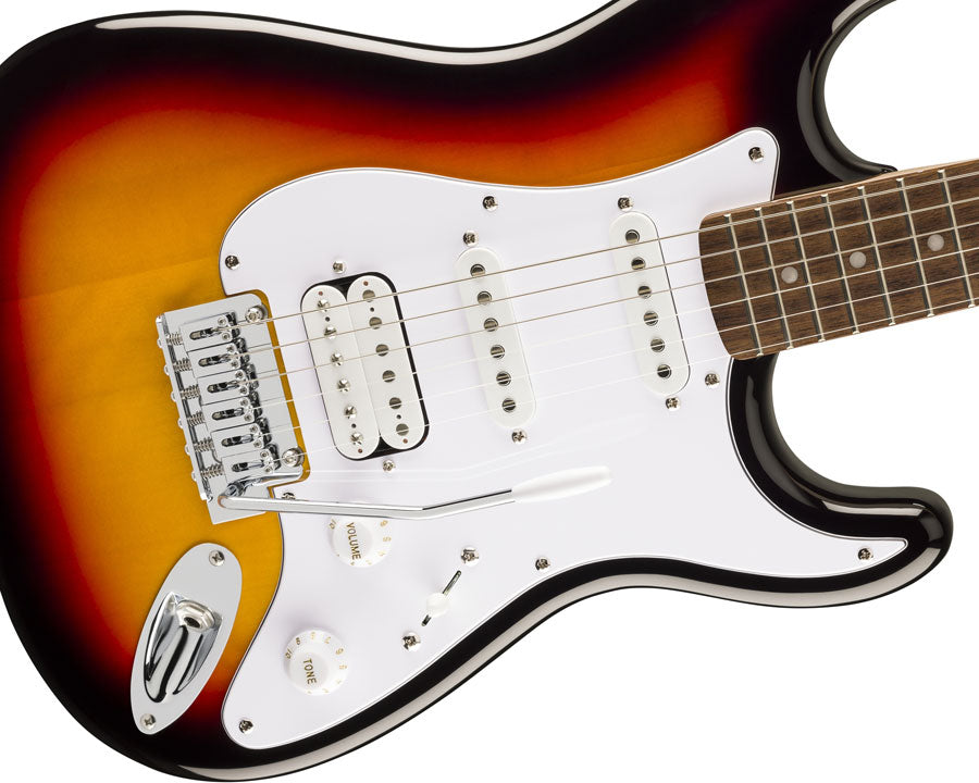 Stratocaster Junior Affinity HSS LRL Sunburst a 3 colori