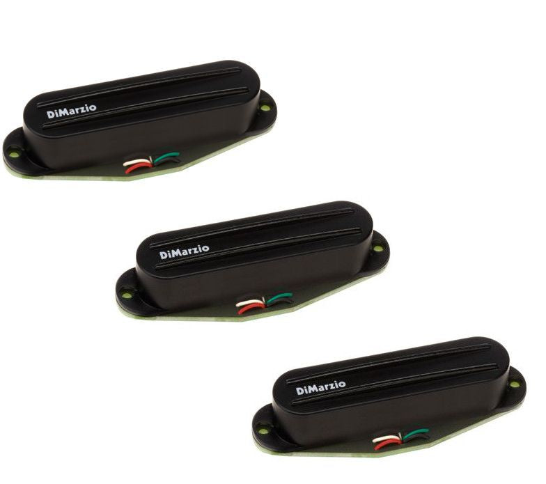 Dimarzio DM2002-BK 3 BLACK SIMPLE PICKUP COVER