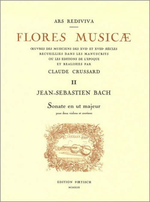 J.S. Sonata in Do maggiore per due violini e basso continuo