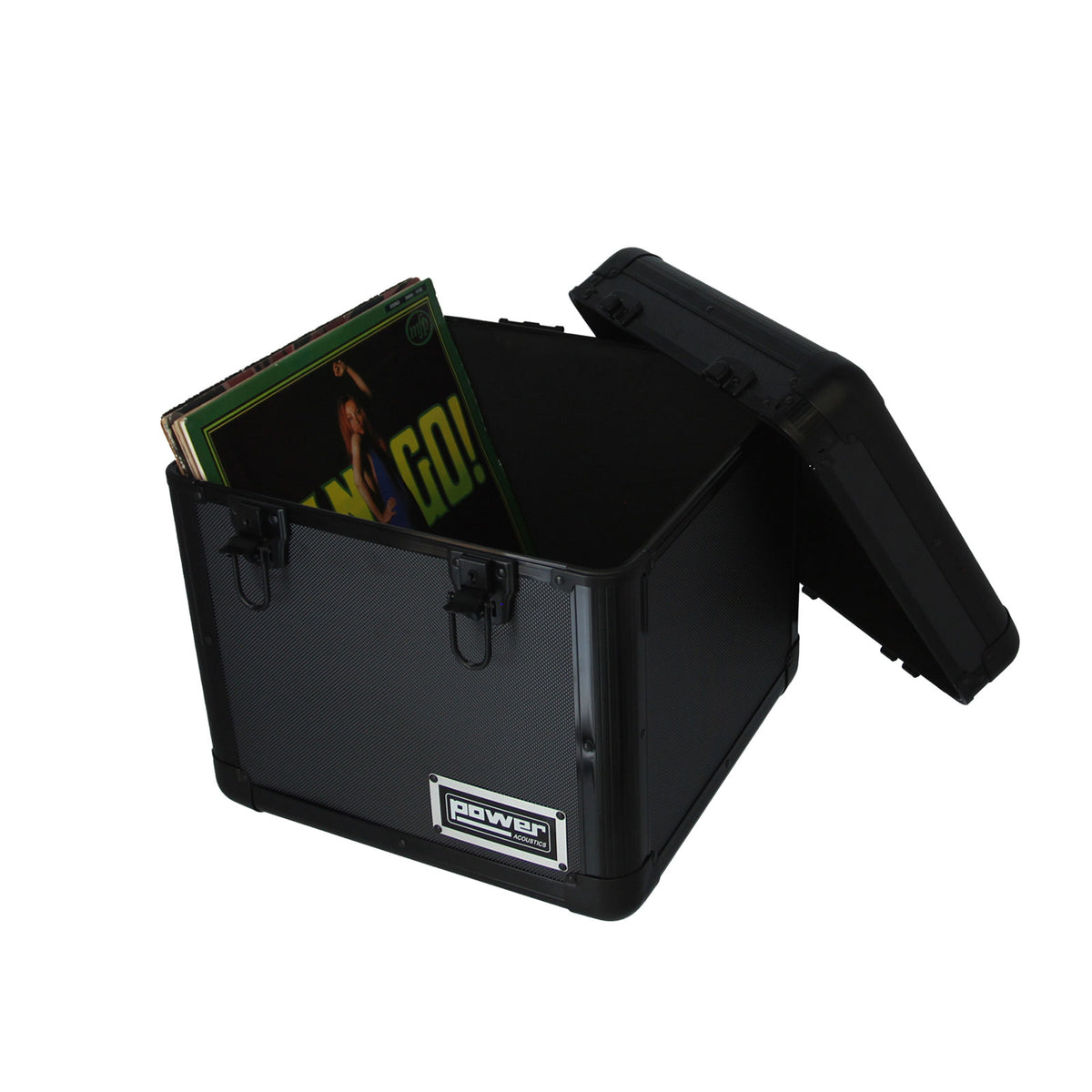 Flight case 100 vinili