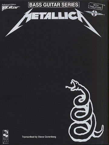 METALLICA - BASS GUITAR AND VOCAL - THE BLACK ALBUM - BASS GUITAR TAB