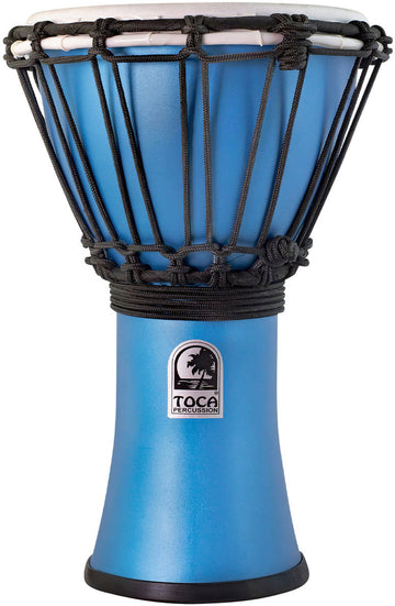 Djembe Freestyle Colorsound Opaco Tfcdj-7Mtob Blu oceano