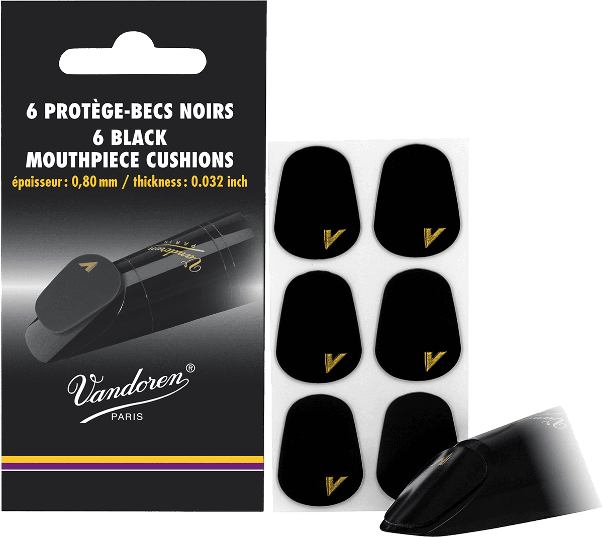 Protezioni per Bocchino Nere (X6 Pezzi)