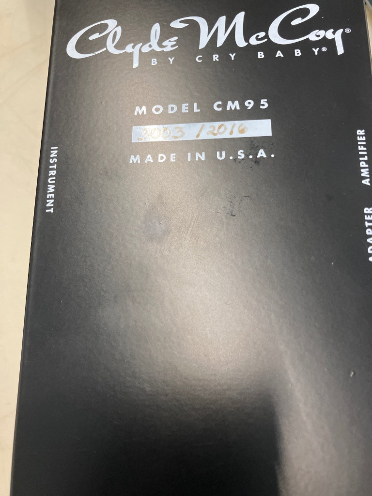 CM95 CLYDE MCCOY - B Stock