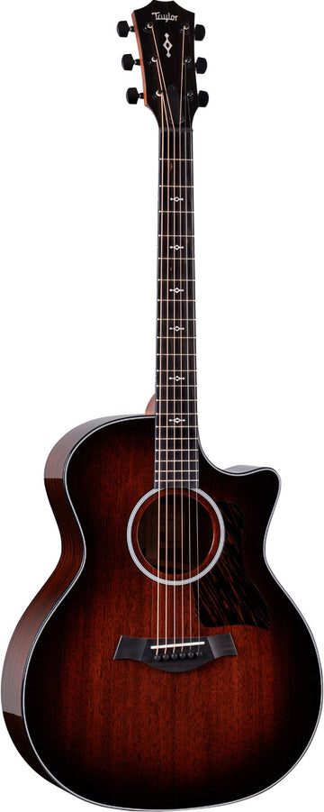 324ce Next Generation tavola in mogano tropicale Shaded Edgeburst Grand Auditorium
