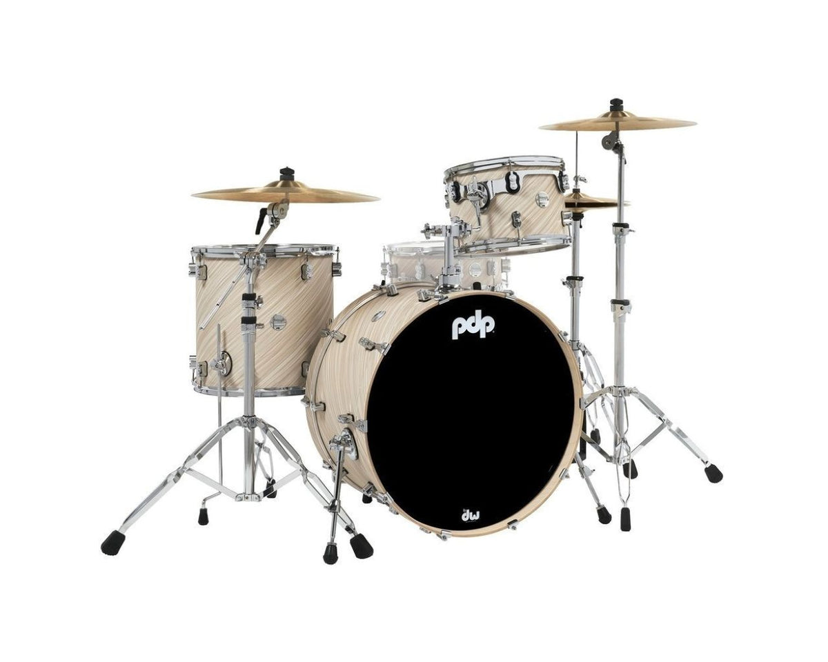 SHELL SET CONCEPT MAPLE FINISH PLY ROCK KIT 24" TWISTED IVORY PDCM24RKTI