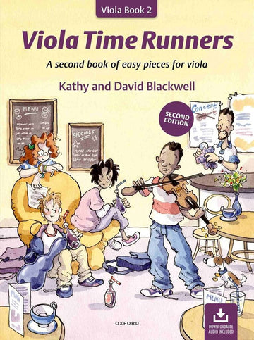 Blackwell Kathy & David - Viola Time Runners + Audio - Alto