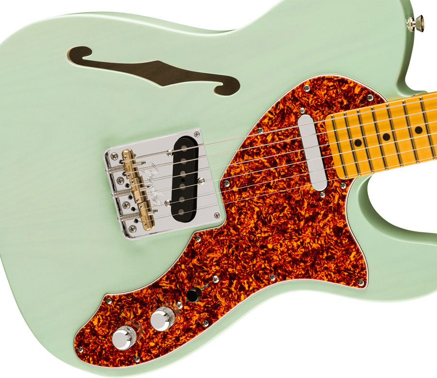 Telecaster American Professional II MN Verde surf trasparente