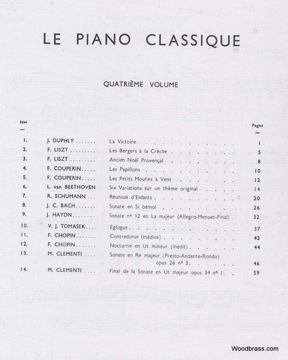 Descaves - Il pianoforte classico Vol.4 - Pianoforte
