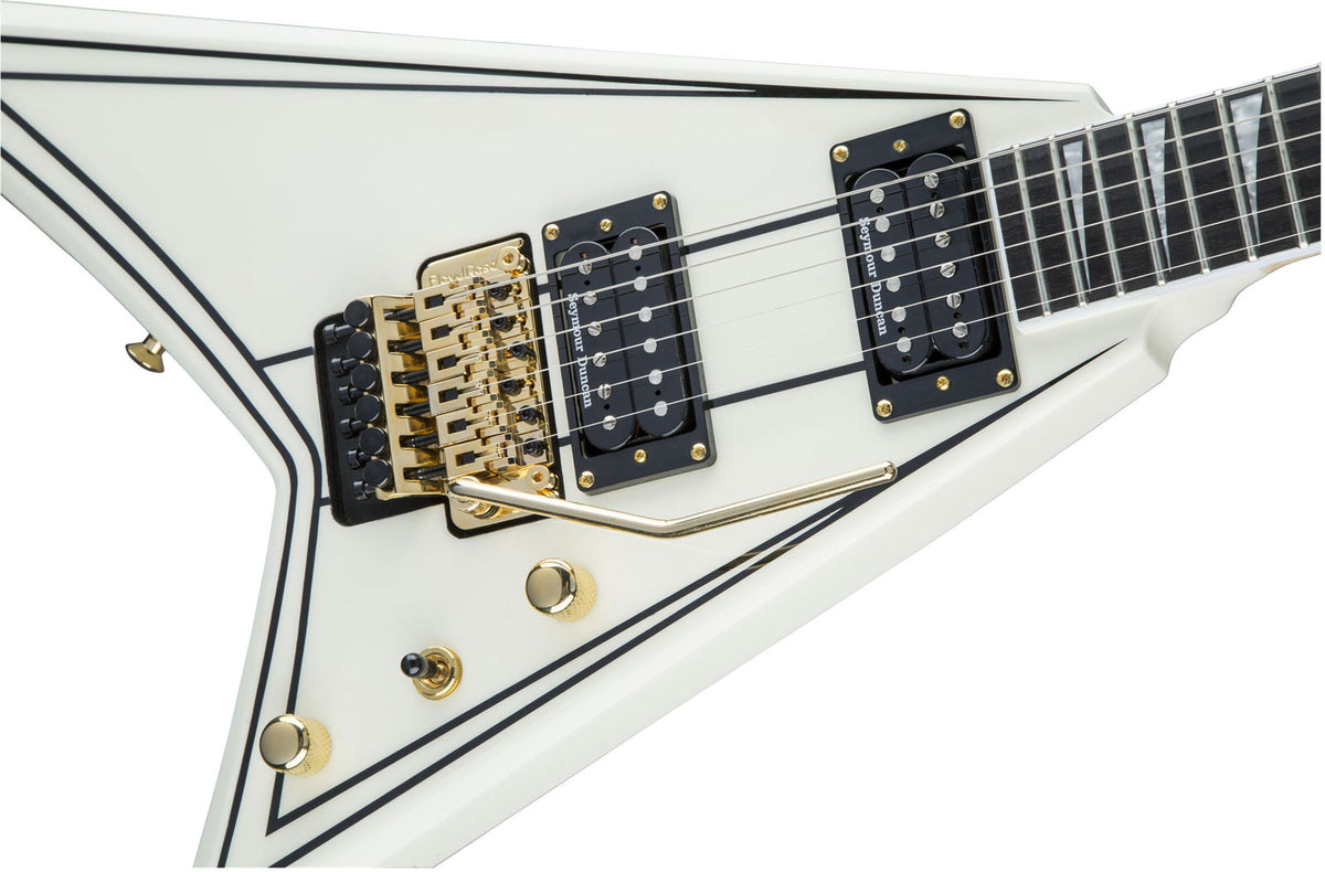 Rr3 Randy Rhoads Pro Ebo Ivory With Black Pinstripes