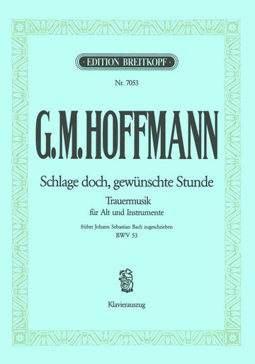 Hoffmann (In precedenza J. S. ) - Kate 53 Sche Doch - Pianoforte alto