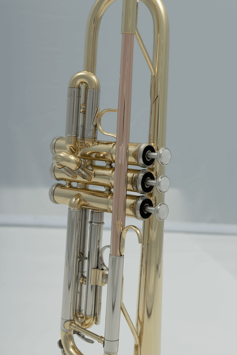 TP300 BB TROMBA OTTONE LACCATO - TUBO IN OTTONE ROSA
