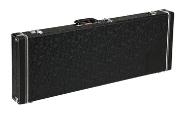 Custodia Waylon Jennings Strat-Tele in Pelle Nera Lavorata