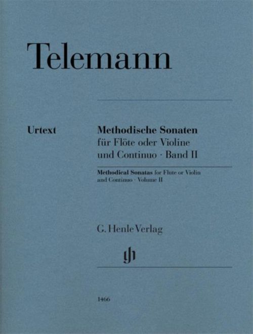 Henle Verlag Telemann - Sonates Methodiques Vol.2