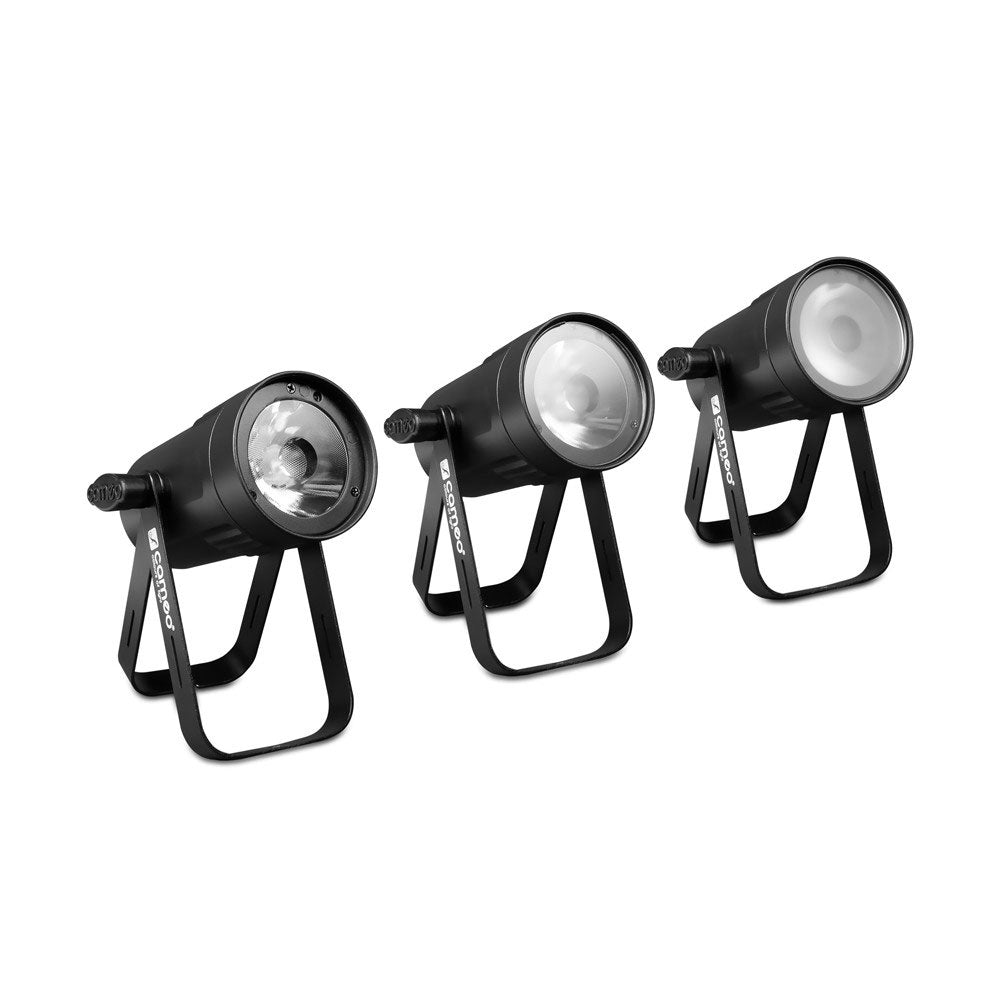 Q-SPOT 15 W - FARETTO COMPATTO CON LED BIANCO CALDO 15 W ALLOGGIAMENTO NERO
