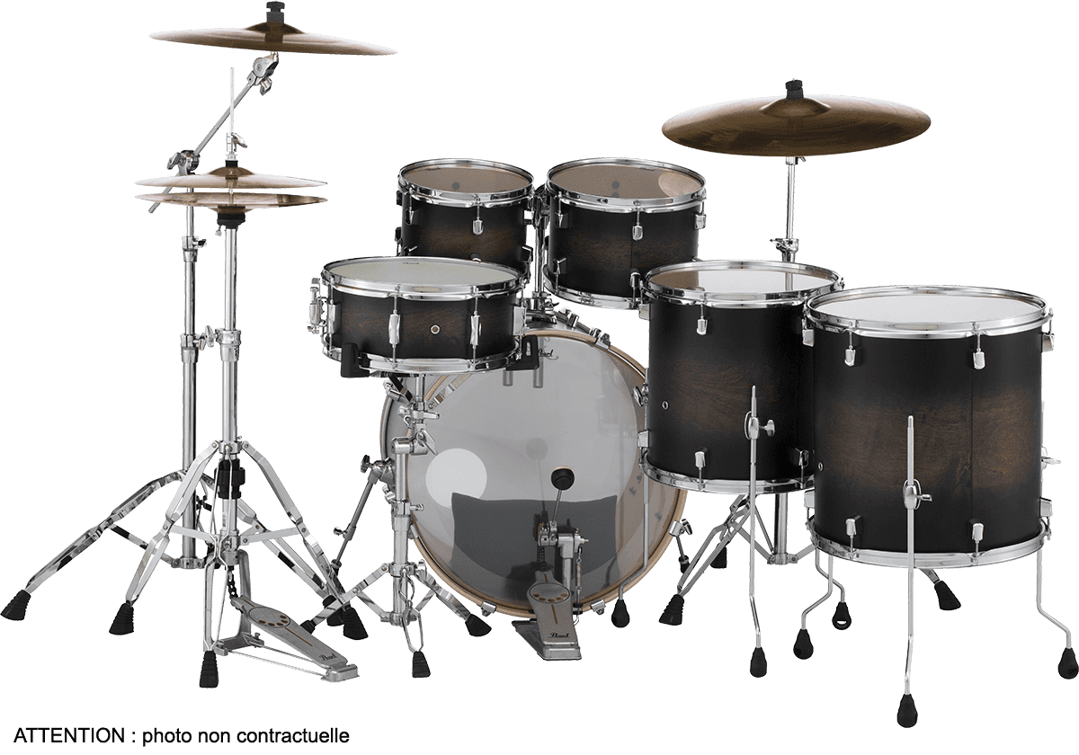 DECADE MAPLE ROCK STUDIO 22 SATIN BLACK BURST