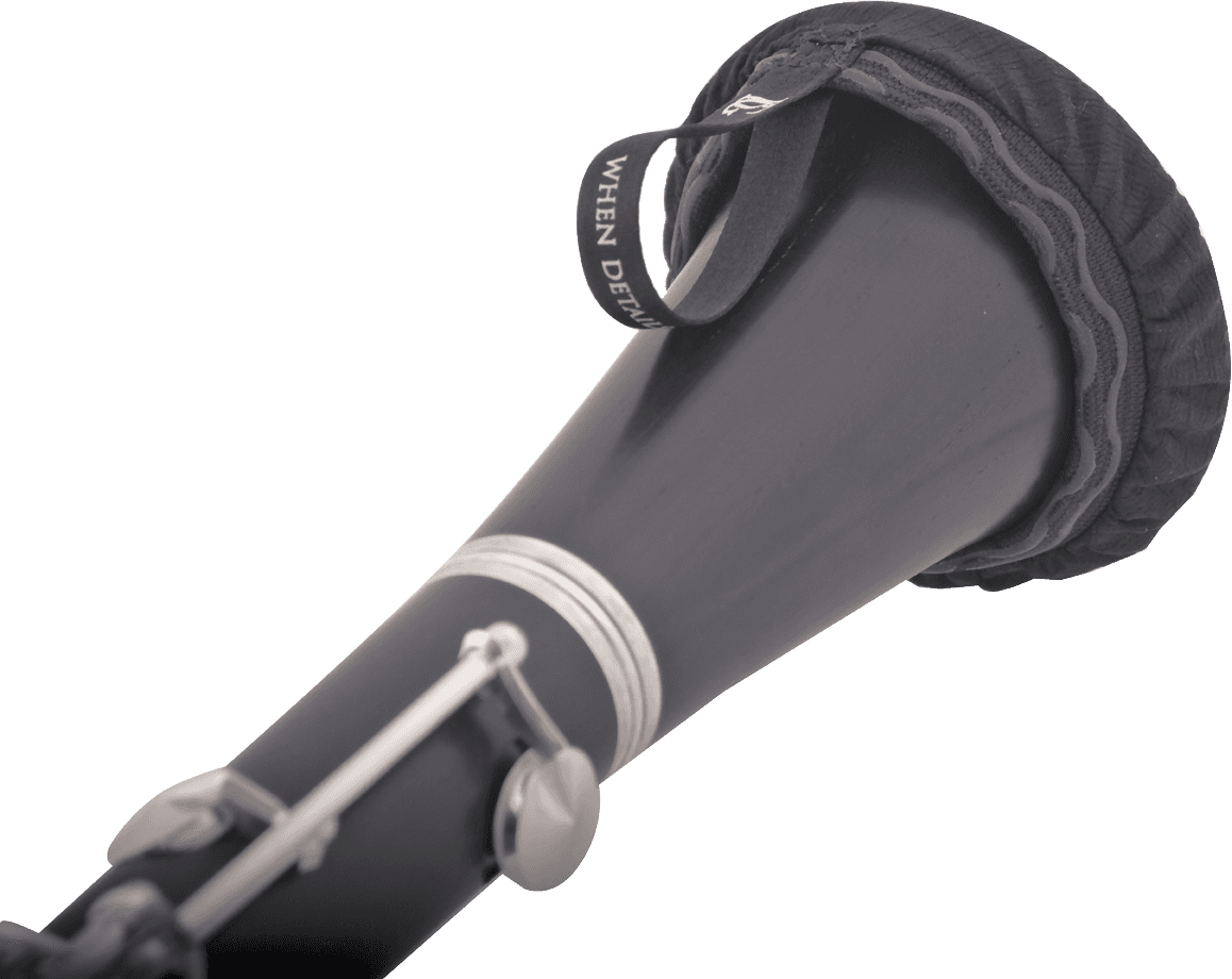 Maschera per campana antiproiezione per clarinetto