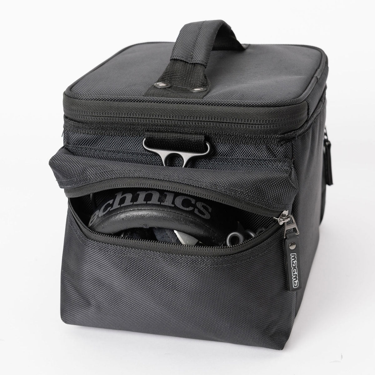 45 Borsa per dischi 100 Nero/bordeaux