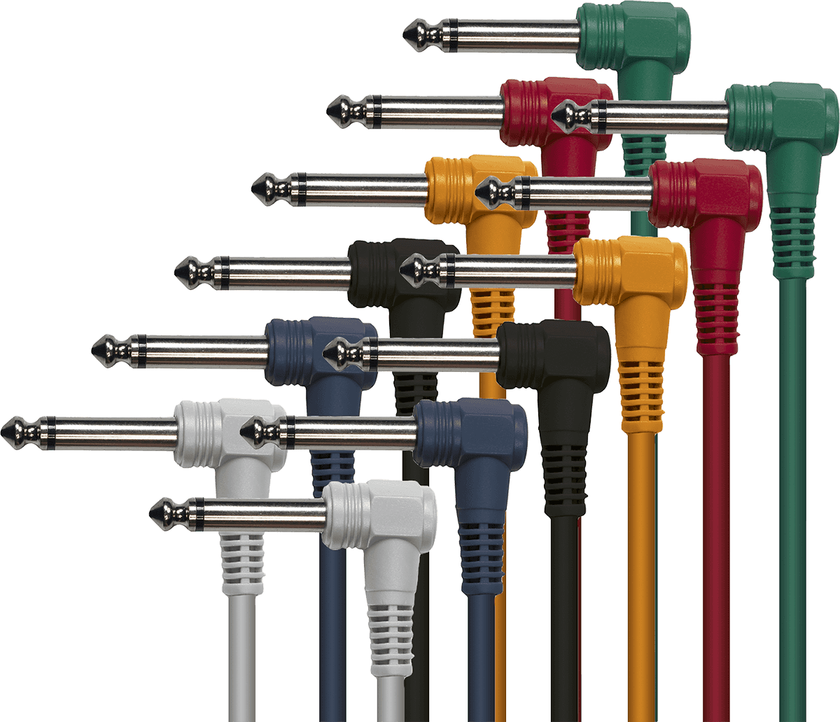 Yellow Cable Cavo Jack Angolato Mono M Jack Angolato Mono M 6 CM - Confezione da 6