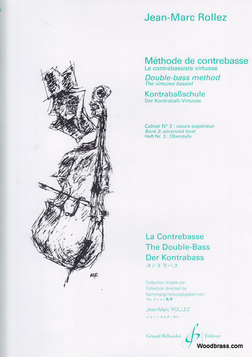 Rollez JEAN-marc - Metodo di contrabbasso Vol. 3