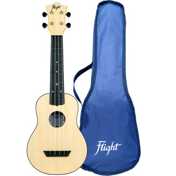 Tus35 Ukulele da viaggio in ABS - Naturale