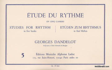 Dandelot Yves - Etude Du Rythme Vol.5