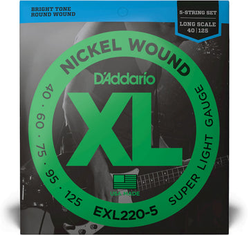 EXL220-5 Avvolte in nickel scala lunga superleggere 5C 40-125