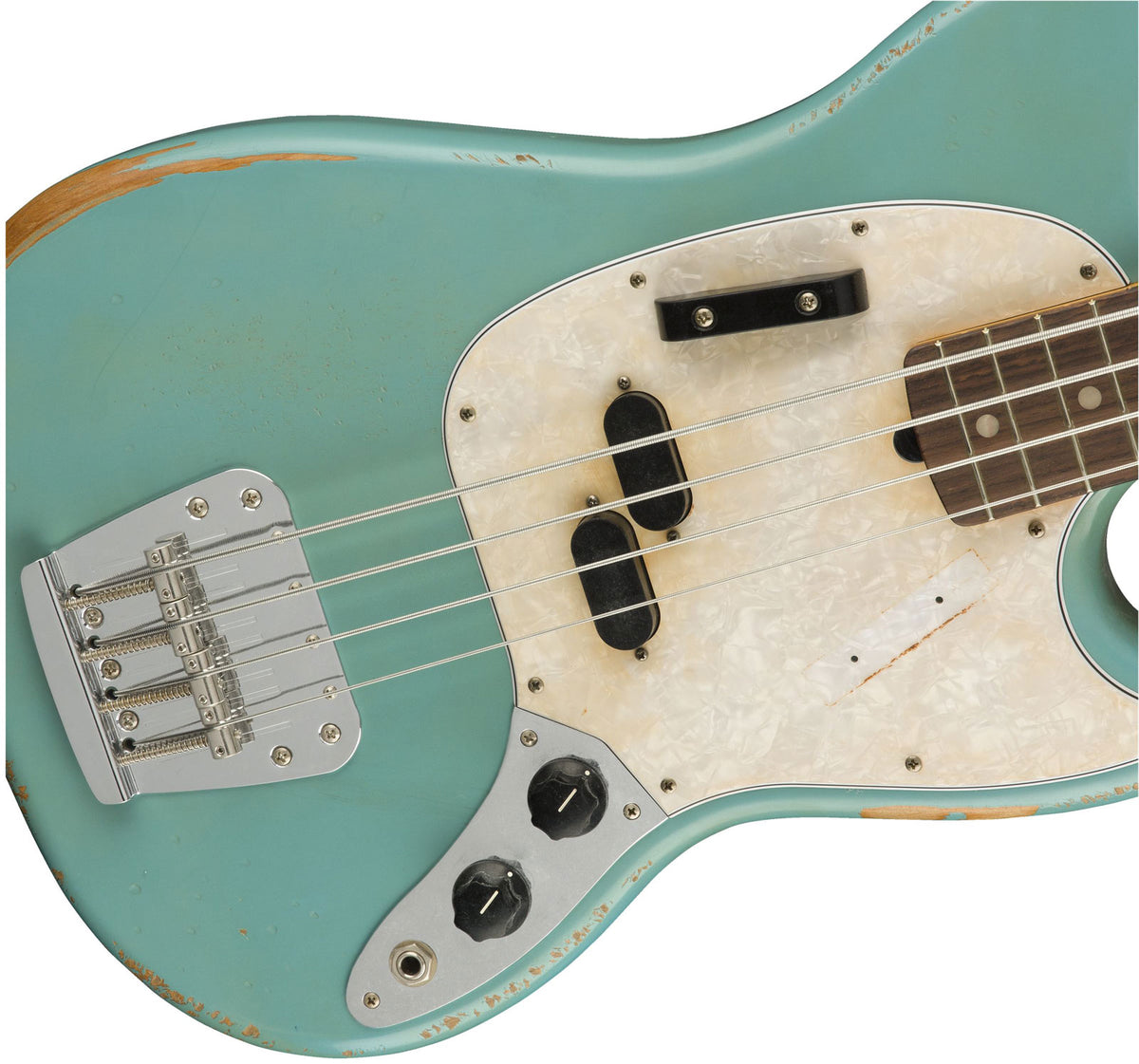 Mustang Bass Signature Jmj RW Blu Daphne sbiadito