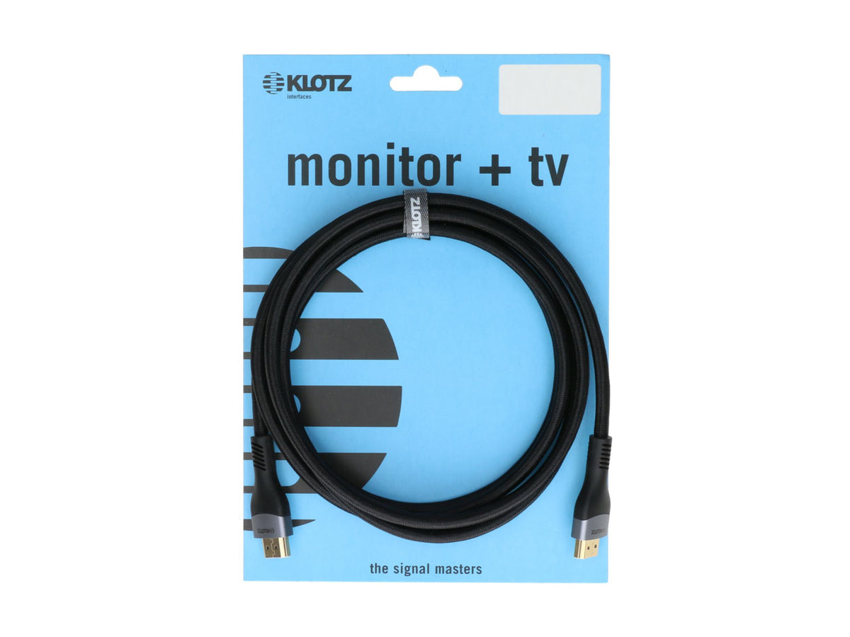 HDMI 2.1 Cavo PVC nero 3m