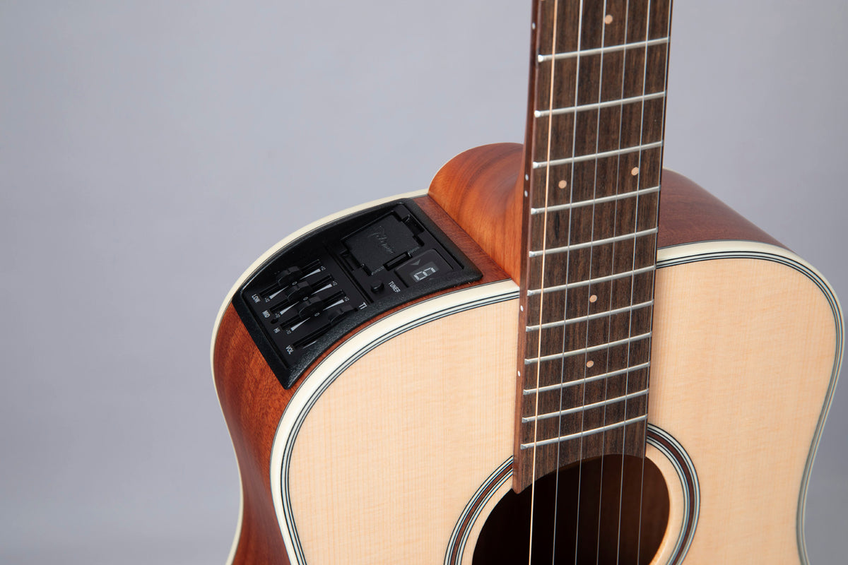 GP3HSE 3/4 Takamini Dreadnought Elettro Naturale Satinato