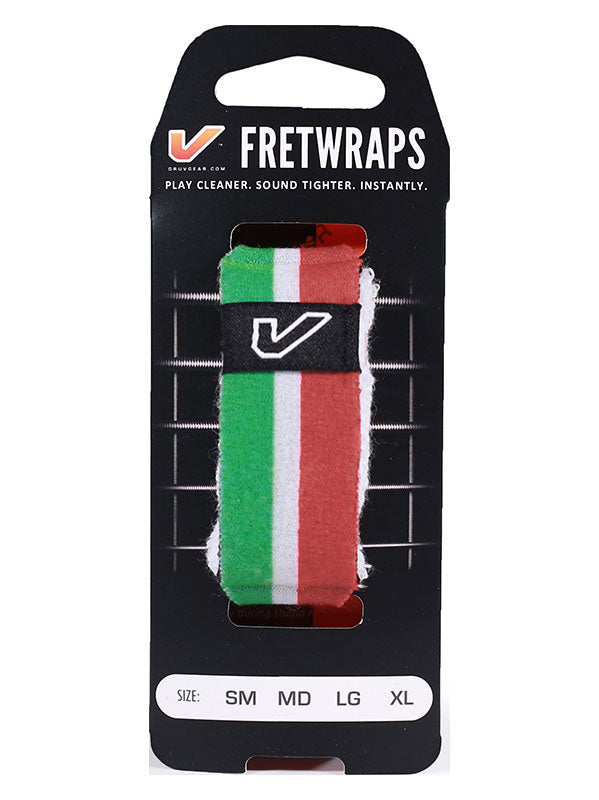 FretWraps Bandiere del mondo Verde-Bianco-Rosso - Piccolo