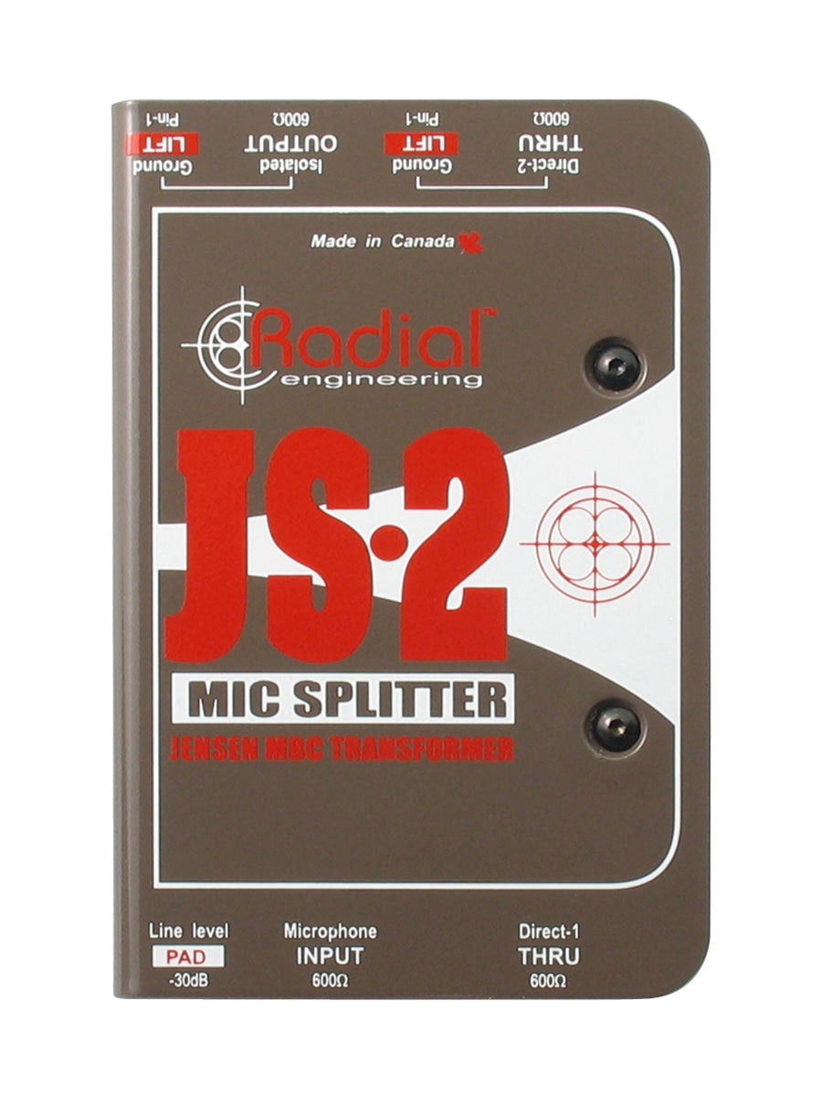 JS2 Splitter 1 ingresso / 2 uscite