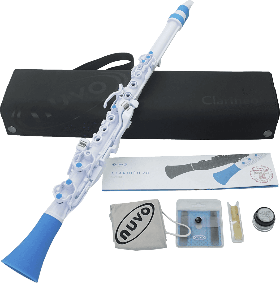 CLARINEO BIANCO E BLU