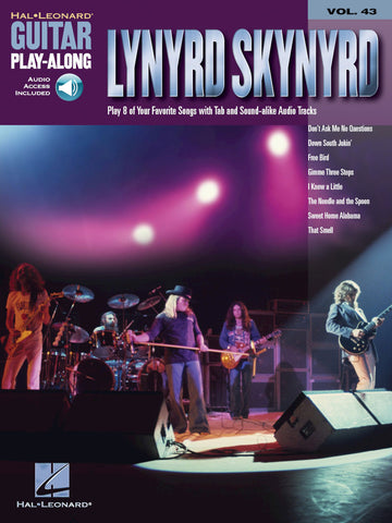 Lynyrd Skynyrd - Guitar Play Along Vol.43 + Audio online - Tablatura per chitarra