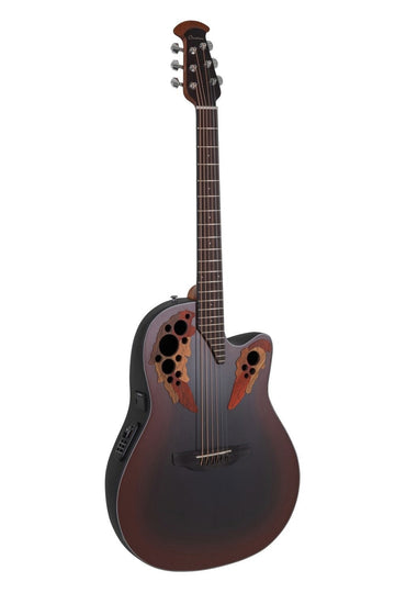 Chitarre Elettroacustiche Celebrity Elite Mid Cutaway Reverse Red Burst
